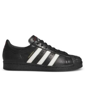 adidas X Willy Chavarria Superstar Leather Trainers - Black