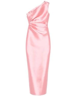 Solace London Kira One-Shoulder Maxi Dress - Pink
