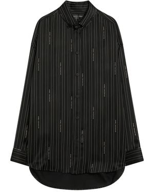 Balenciaga Viscose Shirt - Black