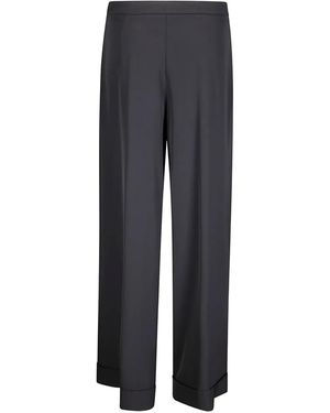 Stefano Mortari Pleat-Detail Pants - Gray