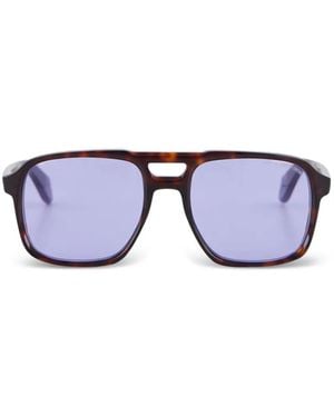 Cutler and Gross Square-Frame Sunglasses - Blue