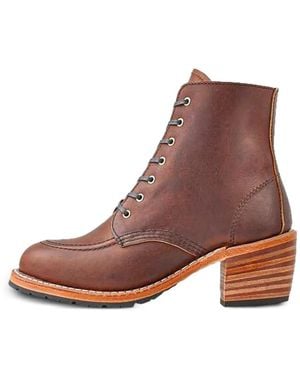 Red Wing Clara Lace-Up Boots - Brown