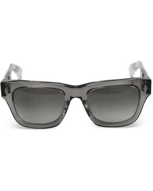 Chrome Hearts Lsquare-Frame Sunglasses - Gray