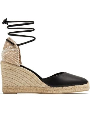 Castañer 80Mm Carina Espadrilles - Metallic