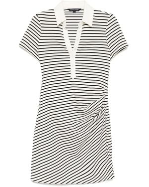 Veronica Beard Lanier Striped Dress - White