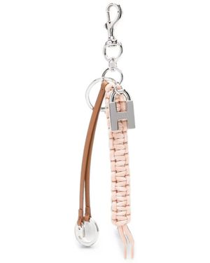 Hogan Key Holder Pendant - White