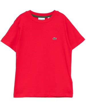 Lacoste ロゴ Tシャツ - レッド