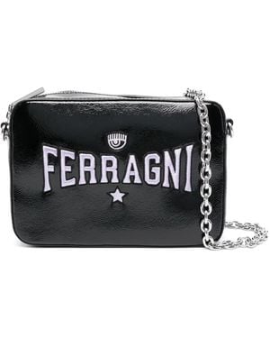 Chiara Ferragni Eyelike ショルダーバッグ - ブラック