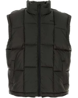 Vetements Quilted Down Gilet - Black
