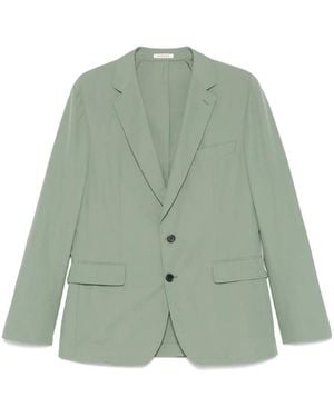 Fursac Single-Breasted Blazer - Green