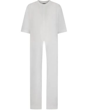 DARKPARK Oversized Splits T-Shirt - White