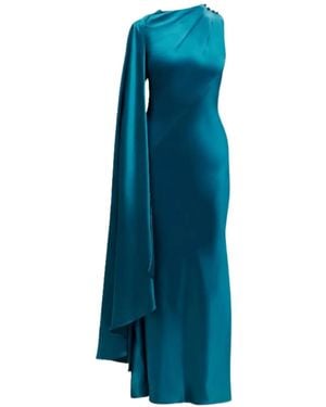Acler Ropley Maxi Dress - Blue