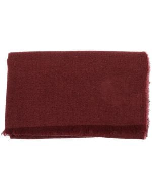 Destin フリンジ スカーフ - レッド