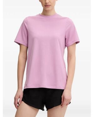 On Shoes Crew-Neck T-Shirt - Pink