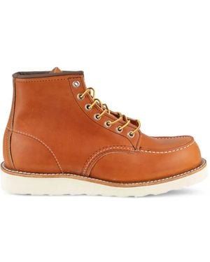 Red Wing Classic Moc Ankle Boots - Brown