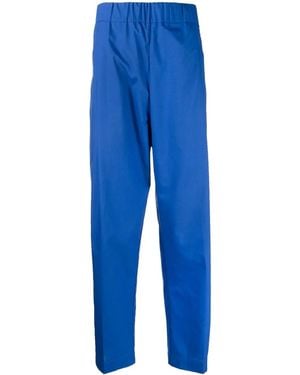 Laneus Straight-Leg Cotton Pants - Blue
