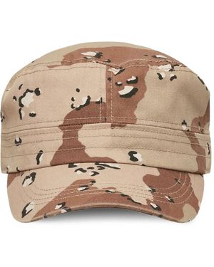 Stussy Camouflage-Pattern Cap - Natural