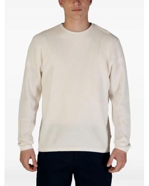 R.D.D. by Jack & Jones Crew-Neck Knitted Sweater - White