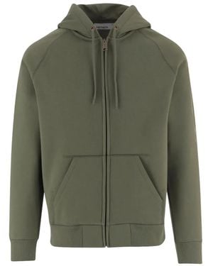Carhartt Chase Hoodie Met Raglan Mouwen En Rits - Groen