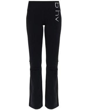 MISBHV Pantalon À Logo Imprimé - Black