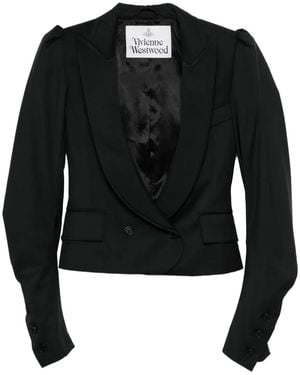 Vivienne Westwood Horseshoe Double-Breasted Jacket - Black