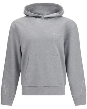Givenchy Hoodie Met Geborduurd Logo - Grijs
