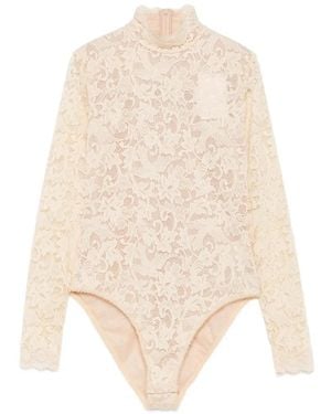 Zimmermann Corded Lace Bodysuit - White