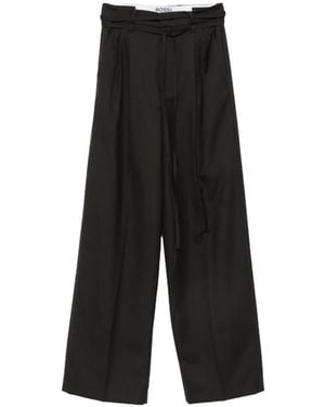 Rossi Pantalones Noa Con Cinturón - Negro