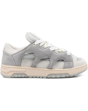 Paura X Santha Model 1 Cut-Out Trainers - Grey