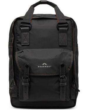Doughnut Macaroon Buckle-Detail Backpack - Black