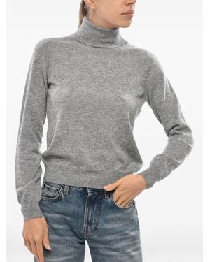 Malo Turtleneck Sweater - Gray
