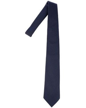 Corneliani Polka-dot Tie - Blue