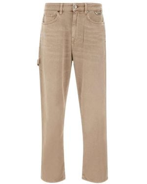 Iceberg Carpenter Five-Pocket Jeans - Natural