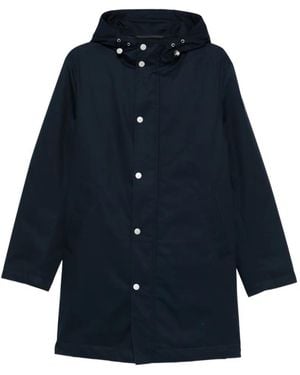 Marc O' Polo Long-Sleeve Coat - Blue