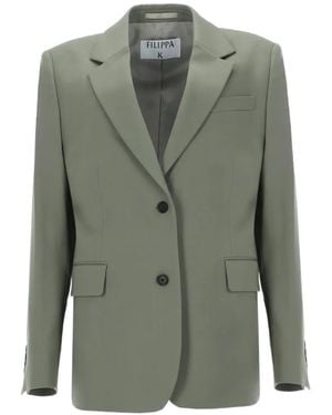 Filippa K Delilah Single-Breasted Blazer - Green