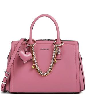 Michael Kors Medium Laila Top-Handle Cross Body Bag - Pink
