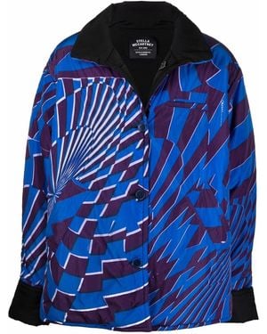 Stella McCartney X Ed Curtis Graphic-Print Jacket - Blue