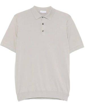 ÉPHÉMÈRE Short-Sleeve Polo Shirt - White