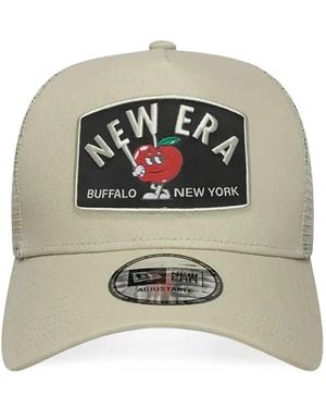 KTZ Patch Trucker Cap - Natural