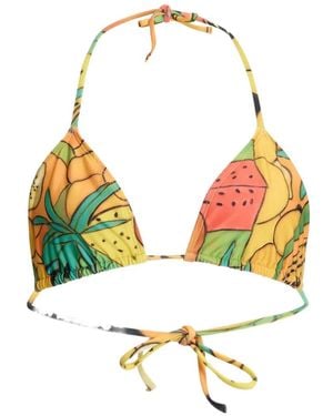 Donde Esteban Frutas Triangel Bikinitop - Geel