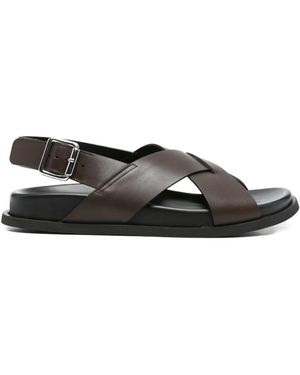 Guglielmo Rotta Sandalen mit überkreuzten Details - Weiß