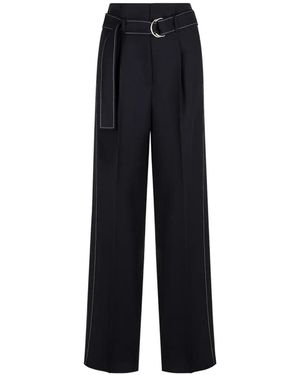The Seafarer Irony Belted Pants - Black