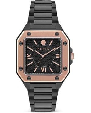 Philipp Plein Hexagonal Armbanduhr 42Mm - Grau