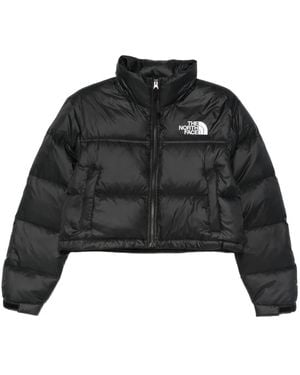 The North Face Doudoune À Coupe Crop - Noir