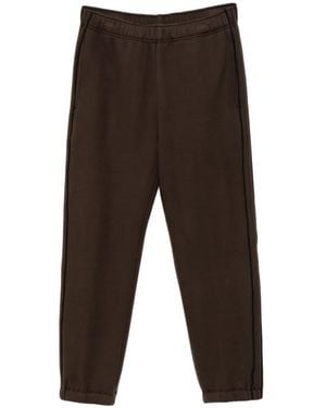James Perse Piping-Detail Track Pants - Black