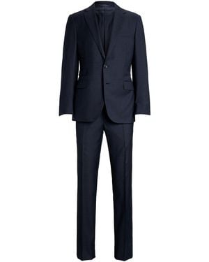 Ralph Lauren Wool Sharkskin Suit - Blue