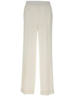 Herskind Pantaloni Con Vita Elasticizzata - Bianco