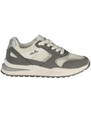Ellesse Baskets À Logo Imprimé - Blanc