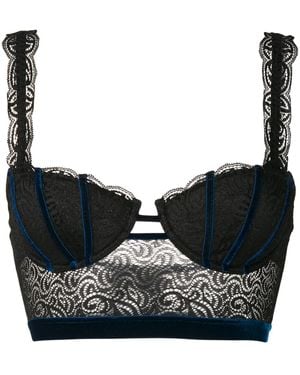 Chite' Brassière À Balconnets - Noir