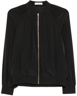 JOSEPH Veste Bomber À Fermeture Zippée - Black